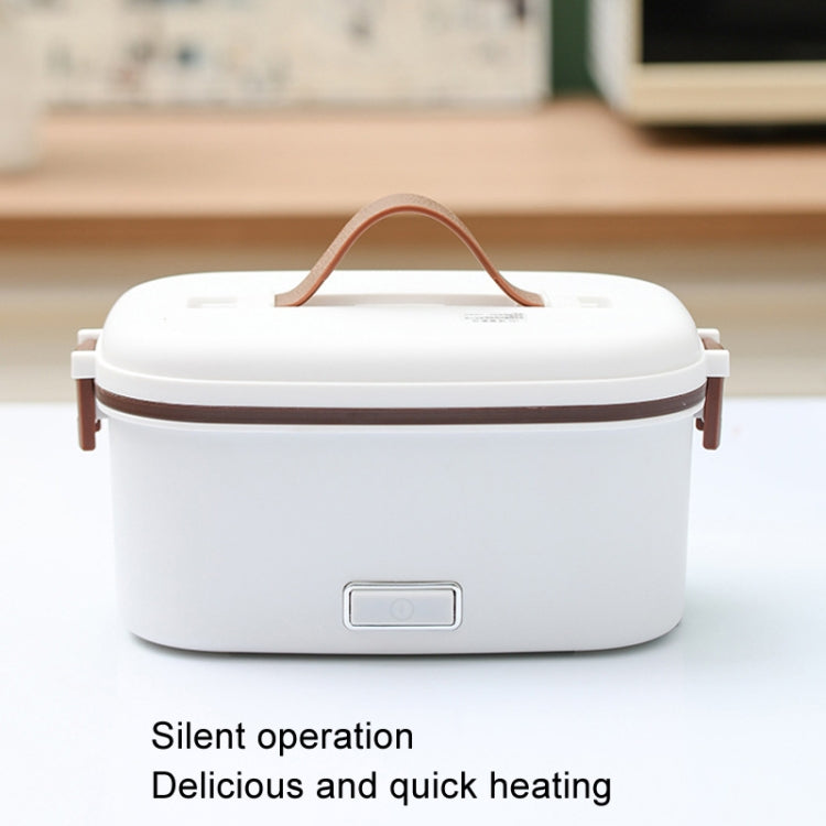 A12 12V Dual Voltage For Car Home Use Electric Lunch Box Stainless Steel Lining Plug-in Heating Bento Box(US Plug) by bashfashion