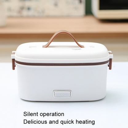 A12 12V Dual Voltage For Car Home Use Electric Lunch Box Stainless Steel Lining Plug-in Heating Bento Box(EU Plug) by bashfashion
