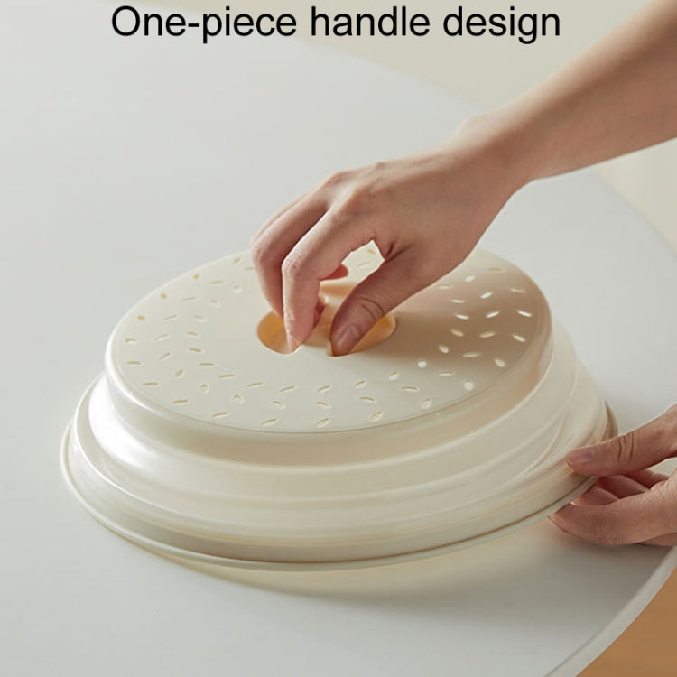 Kitchen Foldable Microwave Oven Splash Guard Household Multifunctional Food Preservation Cover, Style: Small White by bashfashion