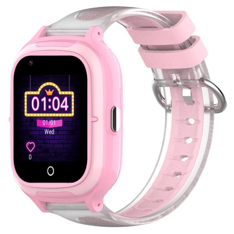 4G Kids Smart Phone Positioning Watch IP67 Waterproof / Video / Voice Calling(Pink) by bashfashion