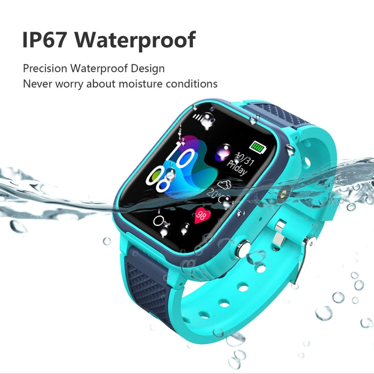 LT21 1.4-Inch 4G Global Full Network IP67 Waterproof WIFI Children Smart Watch(Blue) by bashfashion