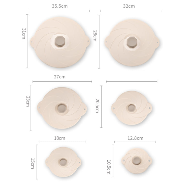 4 inch Household Vacuum Self-Priming Sealed Silicone Freshness Lid Kitchen Rice Cover by bashfashion