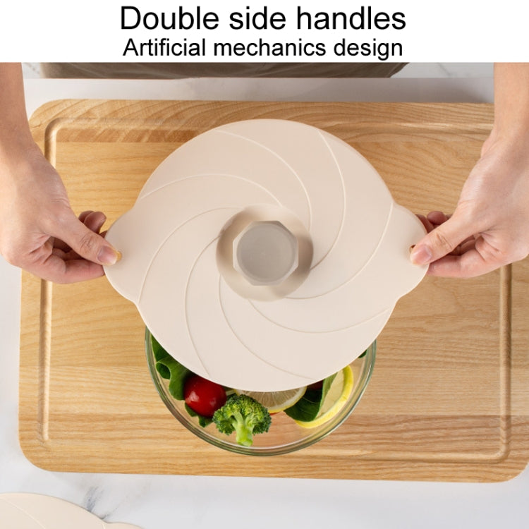 12 inch Household Vacuum Self-Priming Sealed Silicone Freshness Lid Kitchen Rice Cover by bashfashion