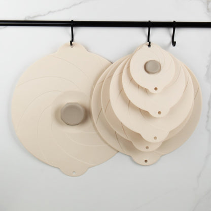 12 inch Household Vacuum Self-Priming Sealed Silicone Freshness Lid Kitchen Rice Cover by bashfashion