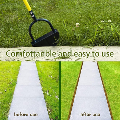 Outdoor Patio Manual Edging Shovel Household Gardening Lawn Edging Tool, Style: Saw Tooth Edge by bashfashion