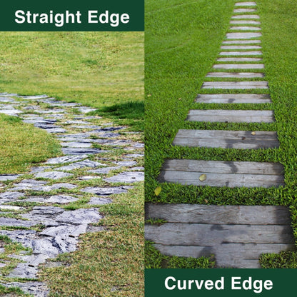 Outdoor Patio Manual Edging Shovel Household Gardening Lawn Edging Tool, Style: Saw Tooth Edge by bashfashion