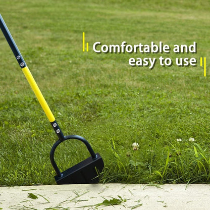 Outdoor Patio Manual Edging Shovel Household Gardening Lawn Edging Tool, Style: Saw Tooth Edge by bashfashion
