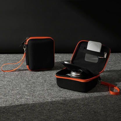 Cwatcun D156 Large Portable Storage Bag Small Microslice Hard Shell Camera Bag(Strawberry Pink) by Cwatcun