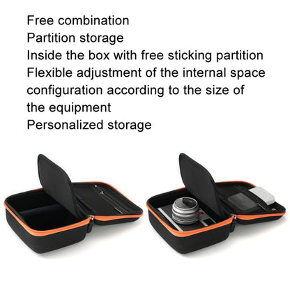 Cwatcun D156 Large Portable Storage Bag Small Microslice Hard Shell Camera Bag(Strawberry Pink) by Cwatcun