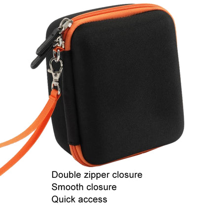 Cwatcun D156 Large Portable Storage Bag Small Microslice Hard Shell Camera Bag(Black) by Cwatcun