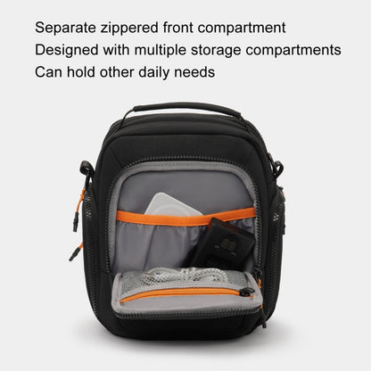 Cwatcun D140 Shoulder Crossbody Camera Storage Bag Shockproof Dropproof Leisure Outdoor Small Bag, Color: Large Black by Cwatcun