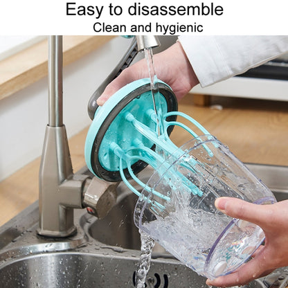 Home Baking Cream Whipper Kitchen Semi-Automatic Hand Egg Whisk Mixing Stick(Green) by bashfashion