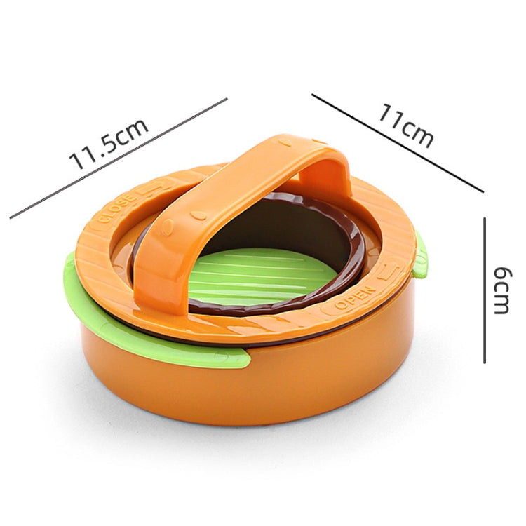 Round Burger Making Tools Kitchen Combo Meat Press Kit(Burger Color) by bashfashion