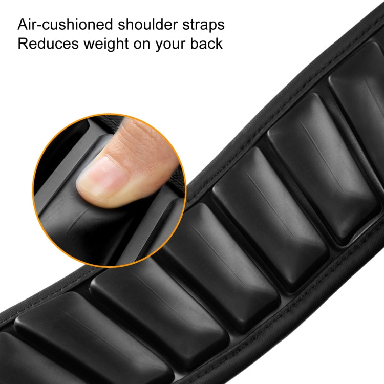 Cwatcun D141 Shoulder Drone Bag Large Capacity Multifunctional Waterproof Photography SLR Camera Bag(Black Extra Large) by Cwatcun