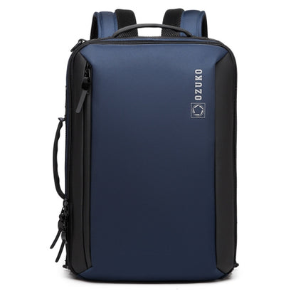 Ozuko Business Laptop USB Backpack Men Schoolbag(Dark Blue) by ozuko