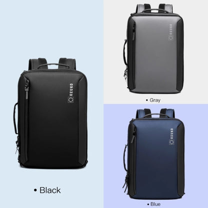 Ozuko Business Laptop USB Backpack Men Schoolbag(Dark Blue) by ozuko