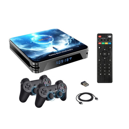 W8PRO 64G Dual System HD Wireless Joystick Retro Gaming Console With 36000+ Games UK Plug by bashfashion