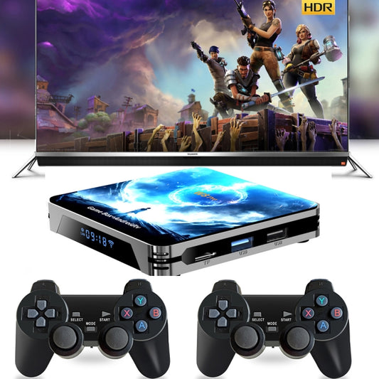 W8PRO 64G Dual System HD Wireless Joystick Retro Gaming Console With 36000+ Games AU Plug by bashfashion