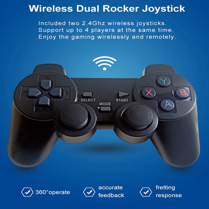 W8PRO 64G Dual System HD Wireless Joystick Retro Gaming Console With 36000+ Games UK Plug by bashfashion