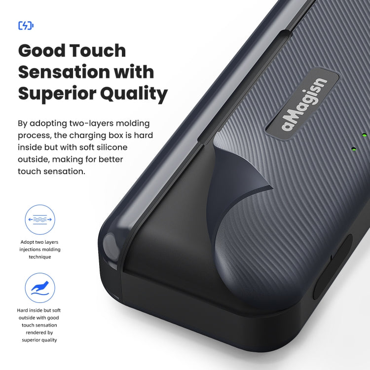 For GoPro HERO13 Black aMagisn Battery Charging Box Triple Slot Charging Case by aMagisn