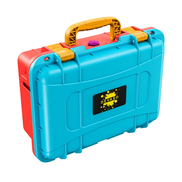 DEVASO For Switch / OLED IP67 Waterproof Storage Case Hardshell Bag, Color: Orange Blue by DEVASO