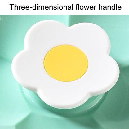 Small Cute Flower Silicone Freshness Lid Kitchen Household Food Dustproof Cover(Yellow) by bashfashion