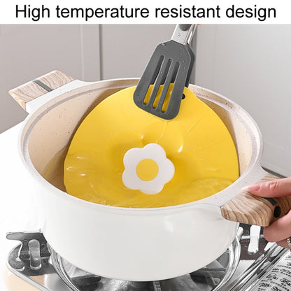 Small Cute Flower Silicone Freshness Lid Kitchen Household Food Dustproof Cover(Yellow) by bashfashion