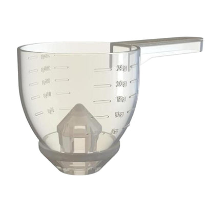 Convenient Measuring Scoop Overflow-proof Funnel Multifunctional Water Bottle Scoop(Transparent) by bashfashion