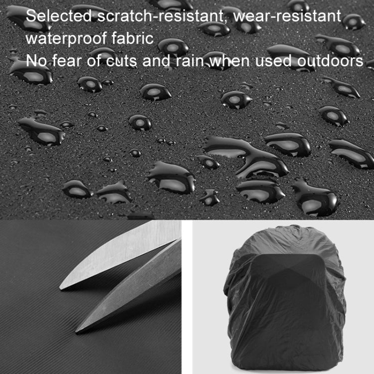 Cwatcun D132 DSLR Camera Backpack Hard-shell Crashproof Waterproof Decompression Shoulder Photo Bag, Color: 2nd Generation Large Black by Cwatcun