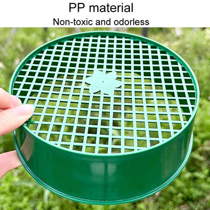 Home Planting Gardening Sieve Tool Sand And Soil Filter Screen, Diameter: 16cm(Green) by bashfashion