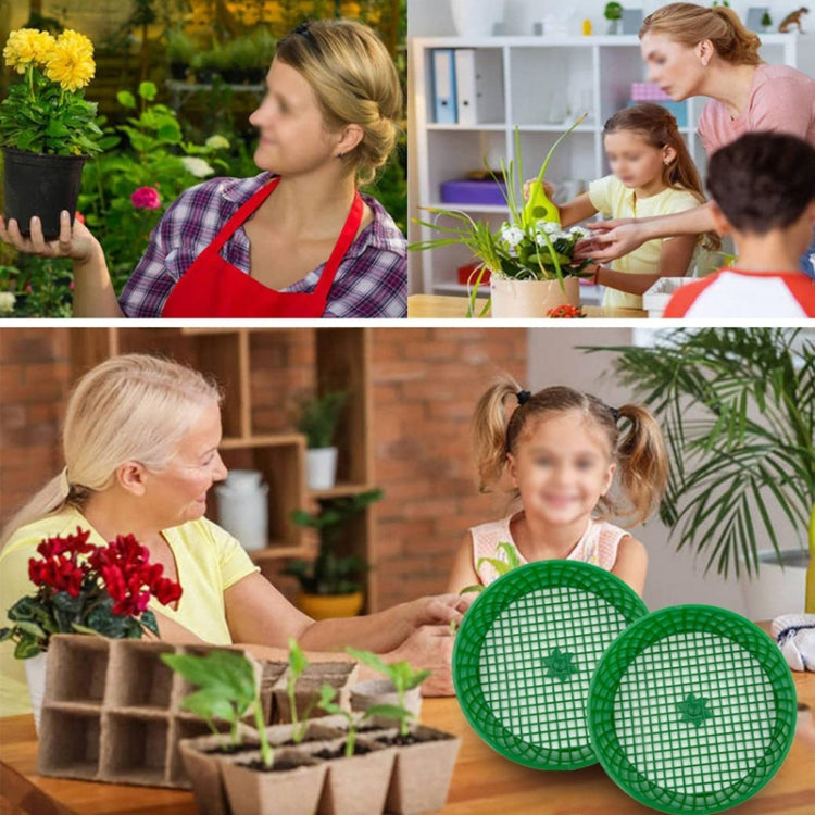 Home Planting Gardening Sieve Tool Sand And Soil Filter Screen, Diameter: 16cm(Green) by bashfashion