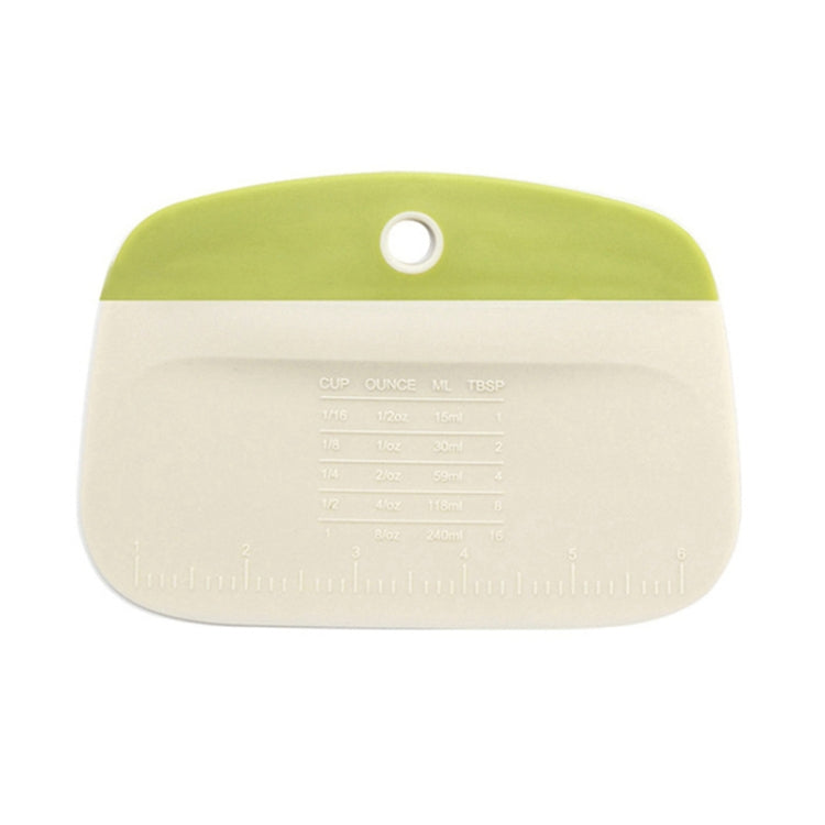 Kitchen Household Pasta Cutter Baking Plastic Squeegee Tool(Green) by bashfashion