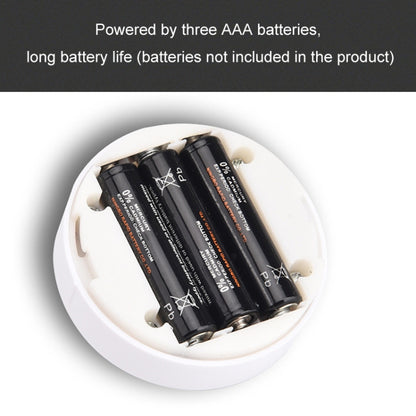 Remote Control Induction Night Light Bedroom Wardrobe LED Push-Button Light(2 Remote Controls + 3 White + 3 Warm) by bashfashion