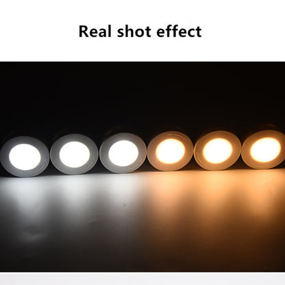 Remote Control Induction Night Light Bedroom Wardrobe LED Push-Button Light(2 Remote Controls + 3 White + 3 Warm) by bashfashion