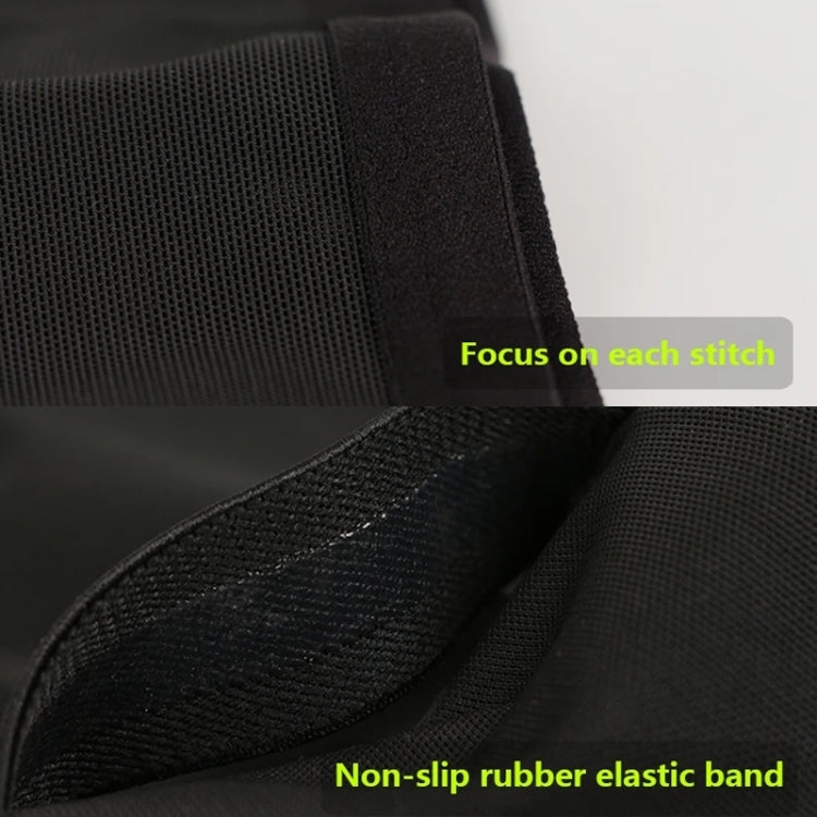 Close-fitting Sports Waist Bag Lightweight Marathon Running Belt, Size: L(Retro Black) by bashfashion