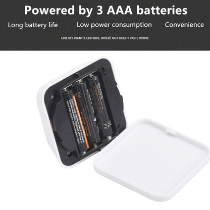 Remote Control Night Light LED Bedside Cabinet RGB Colorful Pat Light(2 Remote Controls + 6 Lights) by bashfashion