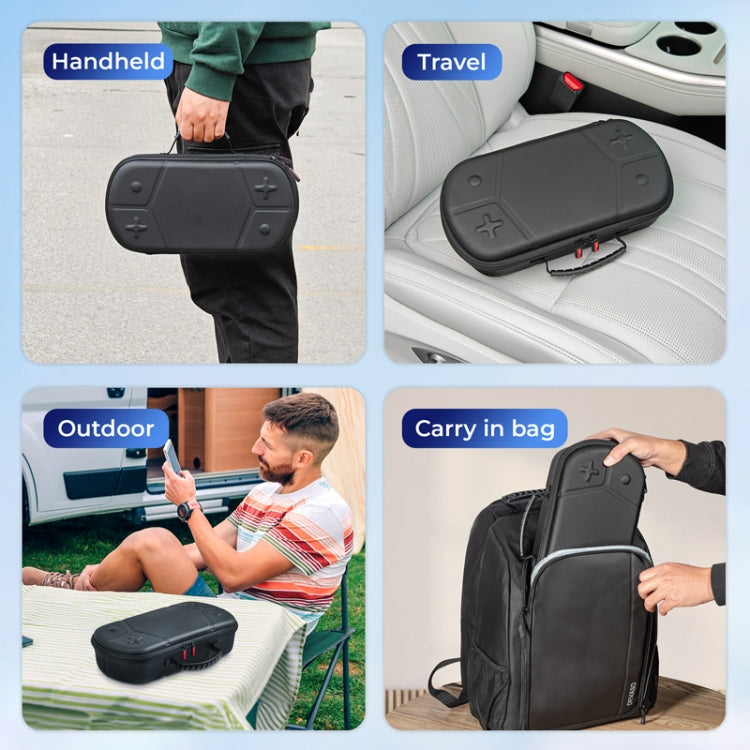 STARTRC GAMES Palm Universal Crossbody Shoulder Bag Handheld Storage Bag(Black) by STARTRC GAMES