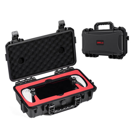 For PlayStation Portal STARTRC GAMES Console Storage Handheld IP67 Waterproof Hard Shell Bag(Black) by STARTRC GAMES