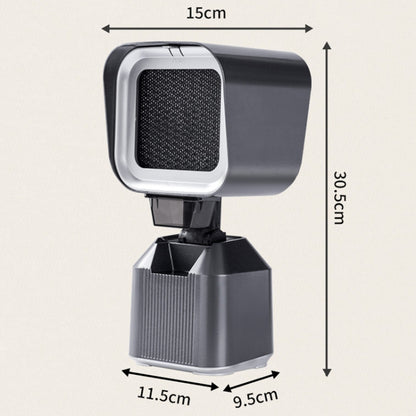 Desktop Range Hood Barbecue Small Movable Liftable Extractor Hood 2 Wind Speeds Adjust UK Plug by bashfashion