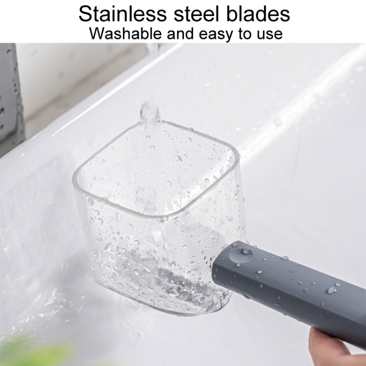 Kitchen Stainless Steel Long Handle Single Heads Vegetable And Fruit Peeler(Gray) by bashfashion