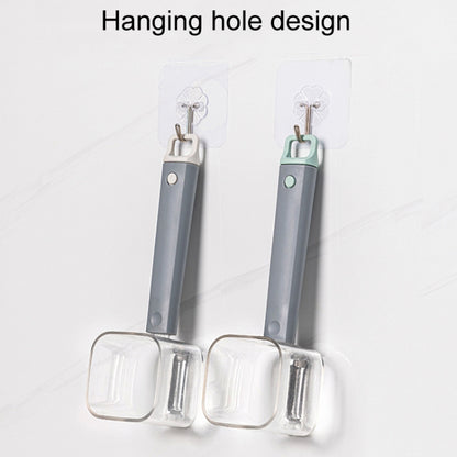 Kitchen Stainless Steel Long Handle Single Heads Vegetable And Fruit Peeler(Gray) by bashfashion