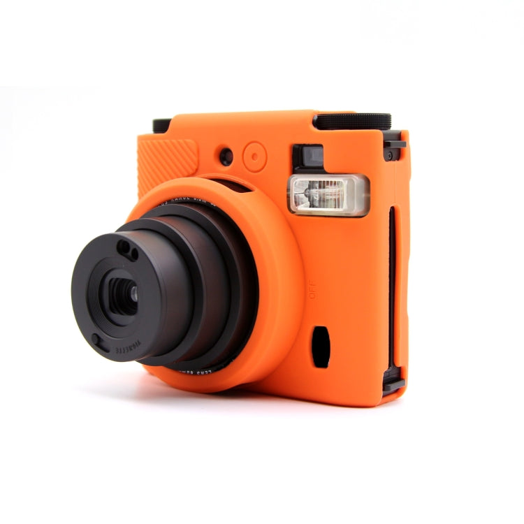 For FUJIFILM INSTAX MINI 99 Camera Protective Silicone Case(Orange) by bashfashion