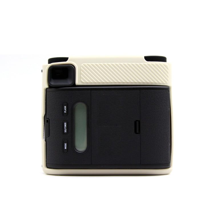 For FUJIFILM INSTAX MINI 99 Camera Protective Silicone Case(Beige) by bashfashion