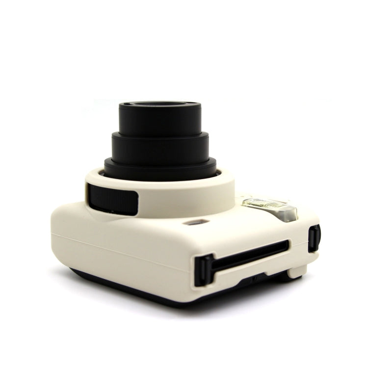 For FUJIFILM INSTAX MINI 99 Camera Protective Silicone Case(Beige) by bashfashion