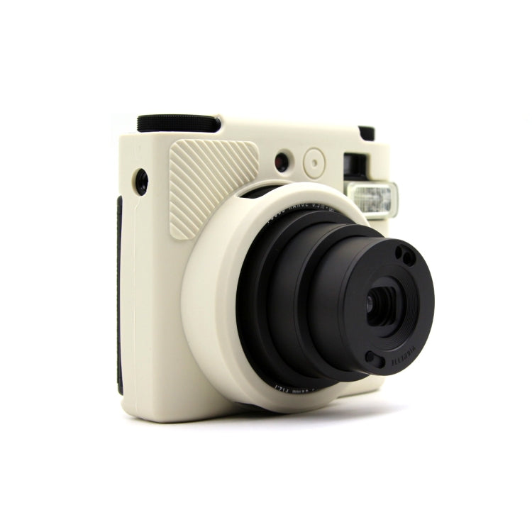 For FUJIFILM INSTAX MINI 99 Camera Protective Silicone Case(Beige) by bashfashion