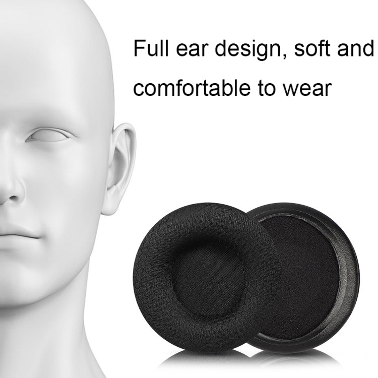 For JBL Tune 600BTNC / T500BT / T450BT 1pair Earphone Cushion Cover Earmuffs Replacement Earpads, Color: Mesh Black by bashfashion