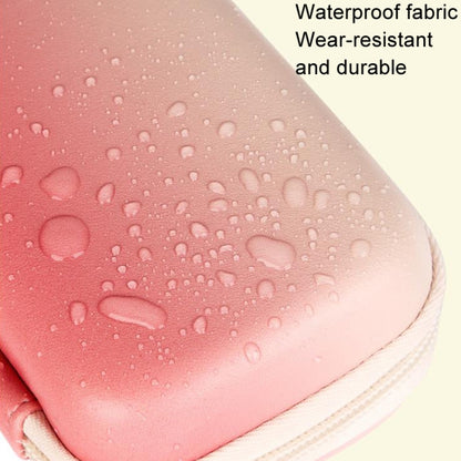 Cwatcun H45 Mini Storage Bag Small Microslice Digital Camera Bag PU Waterproof Hard Shell Bag(Pink) by Cwatcun