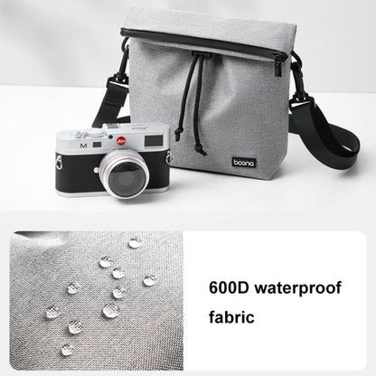 Baona BN-H022 SLR / Micro-Single Camera Bag Lightweight Single-Shoulder Camera Bag(Gray) by Baona
