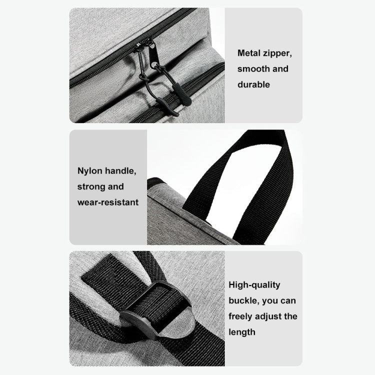 Baona BN-K012 Multifunctional Large-capacity Laptop Backpack Business Backpack(Gray) by Baona