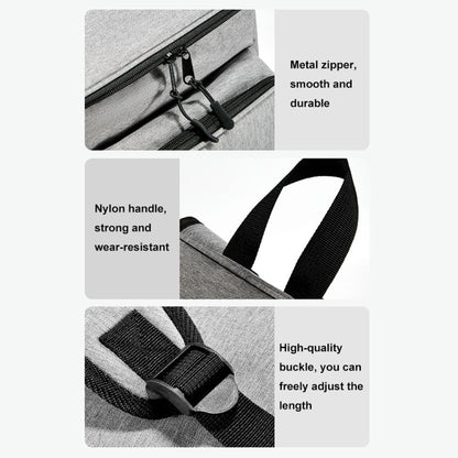 Baona BN-K012 Multifunctional Large-capacity Laptop Backpack Business Backpack(Black) by Baona